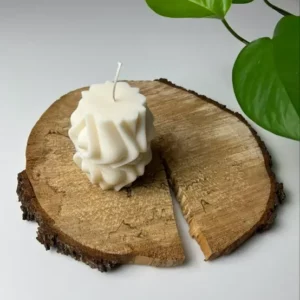 Spirala II - świeca sojowa - zdjęcie