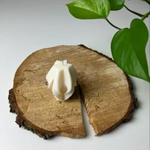 Spirala - świeca sojowa - zdjęcie