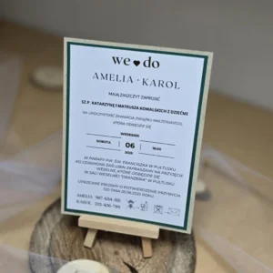 Zaproszenie - zdjęcie