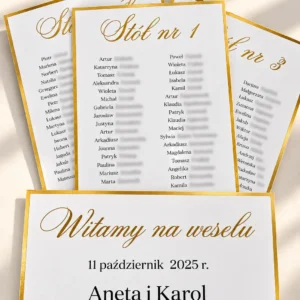plan stołów - zdjęcie