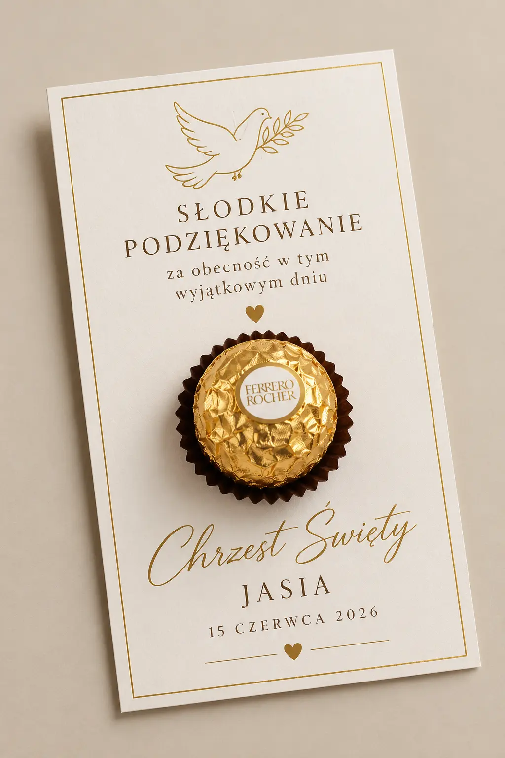 podziękowanie - zdjęcie